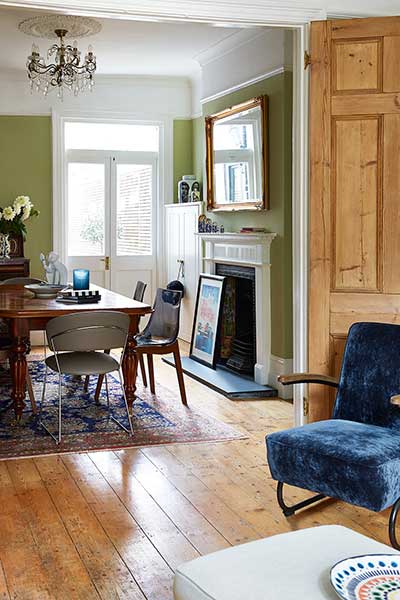 traditional dining living room