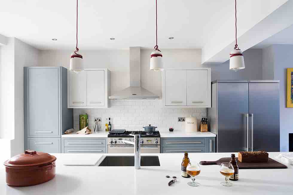 victorian terrace extension kitchen worktop