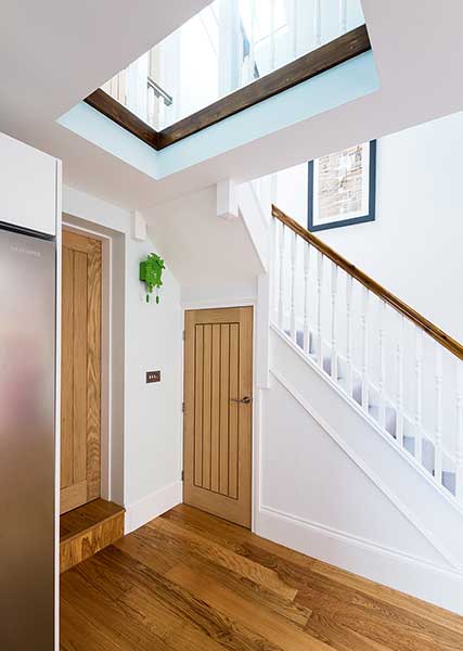 coach house stairs lightwell
