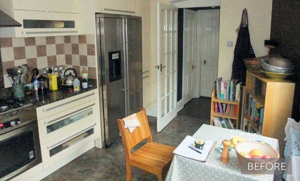 a victorian apartment before a renovation