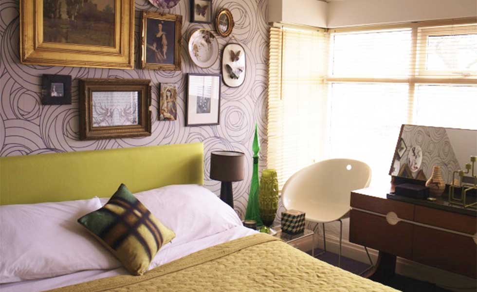 How to create a Mid-century-style bedroom