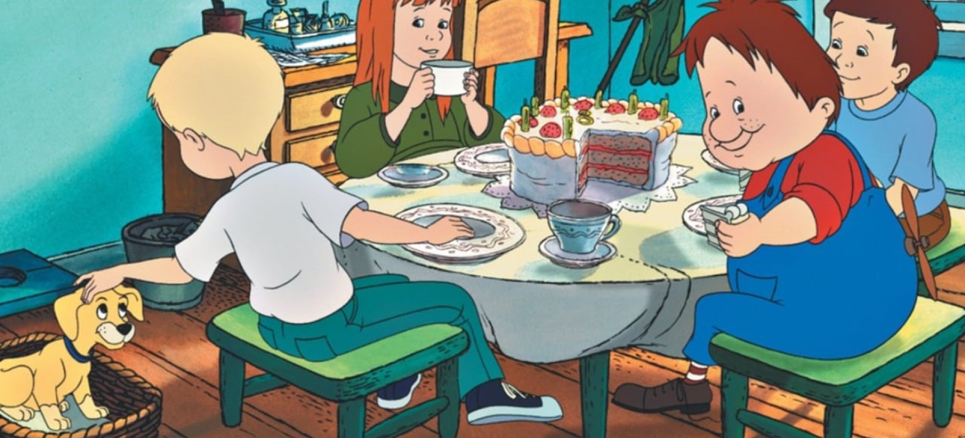 Karlsonas, Kuris Gyvena Ant Stogo