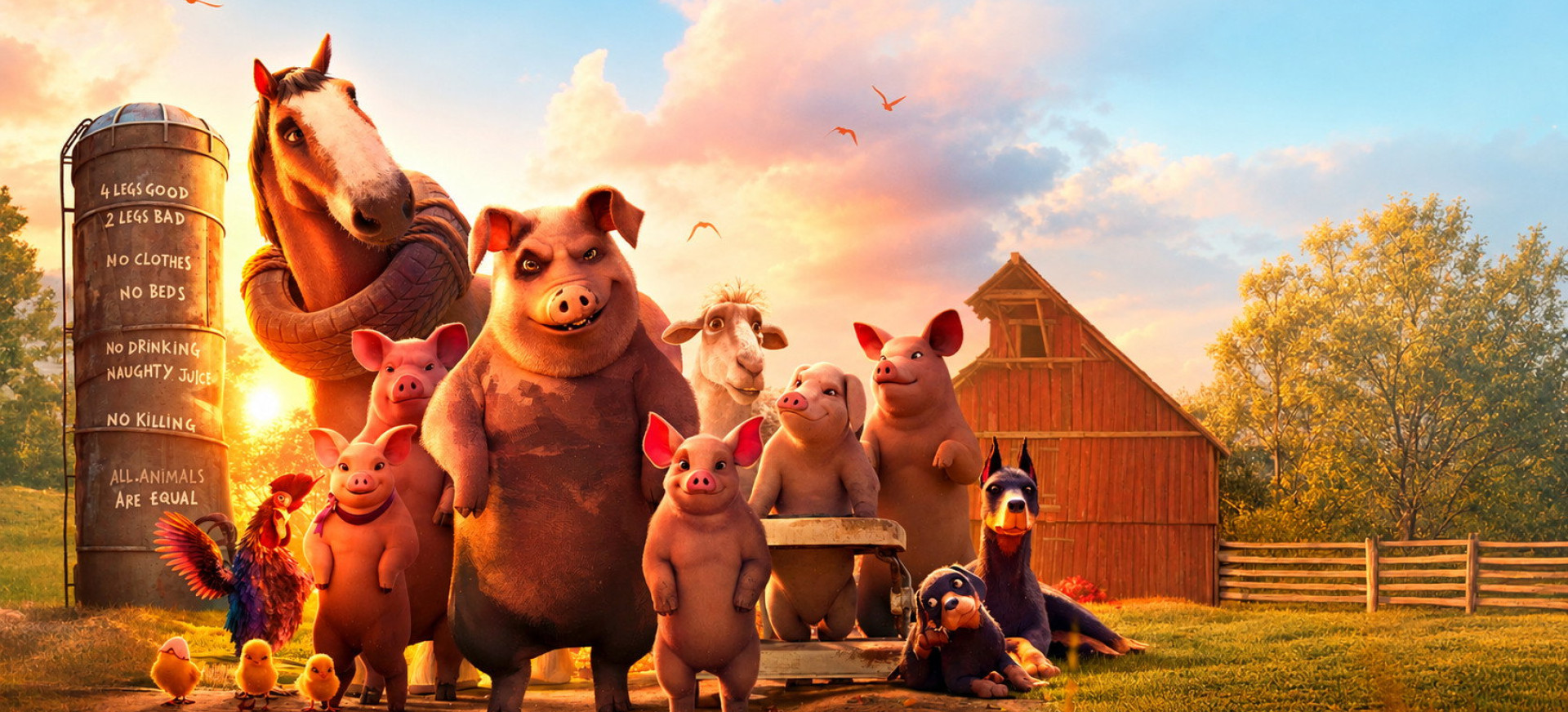 Gyvulių Ūkis: Mažieji Herojai filmo online nuotraukos