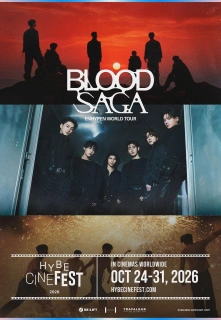Enhypen World Tour 'Blood Saga' filmo online nuotraukos