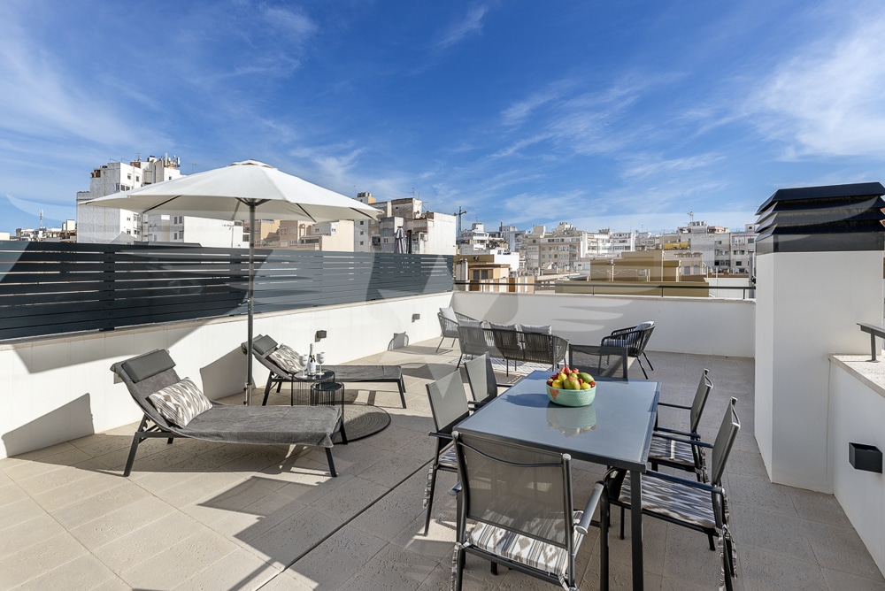 Roof terrace