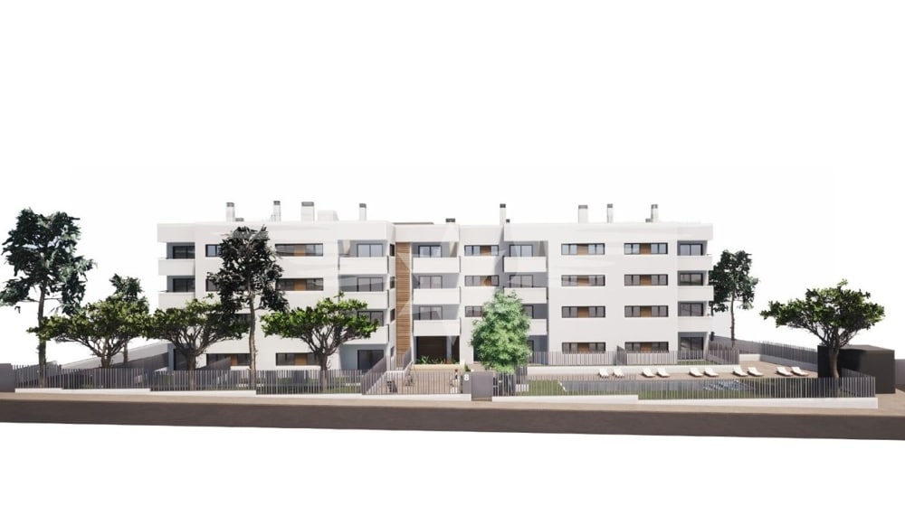Visualised exterior view