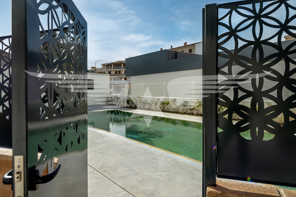 Acceso piscina