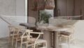 Zona de comedor visualizada