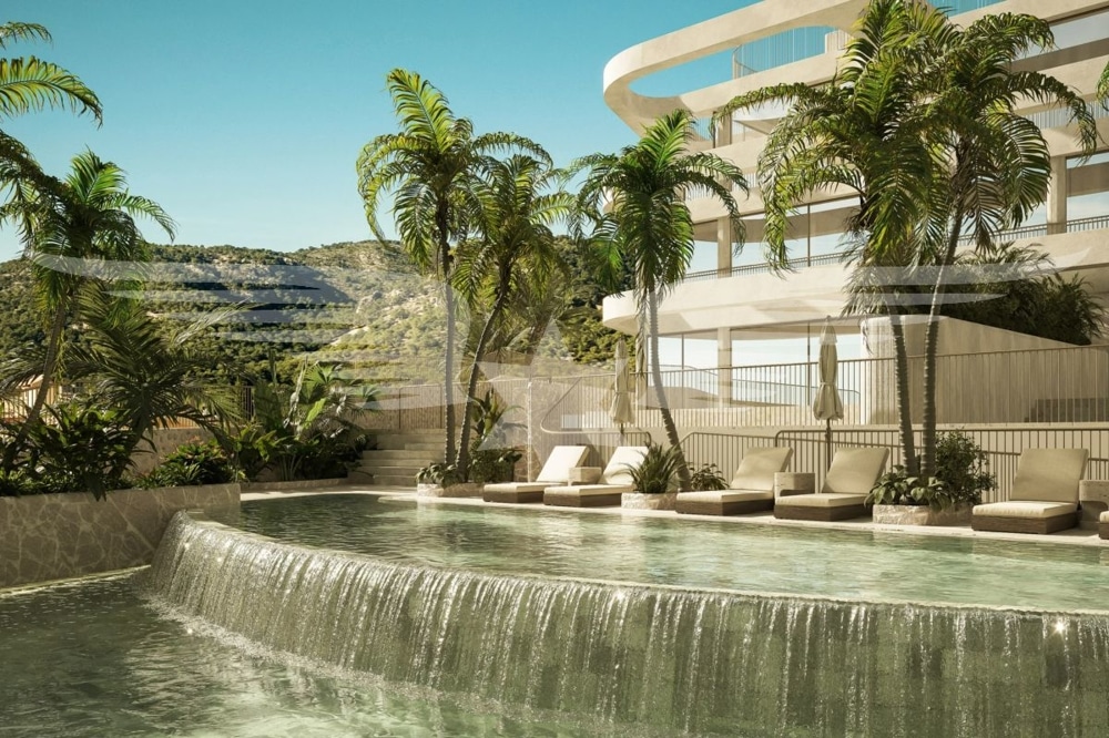 Piscina comunitaria visualizada