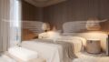 Visualised bedroom
