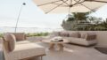 Visualised roof terrace