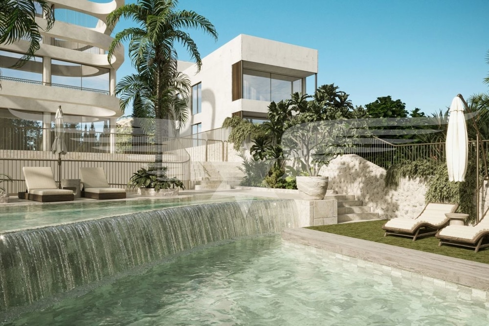 Piscina comunitaria visualizada