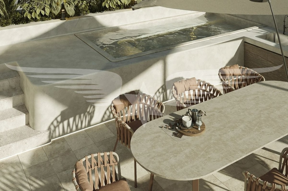 Visualised terrace