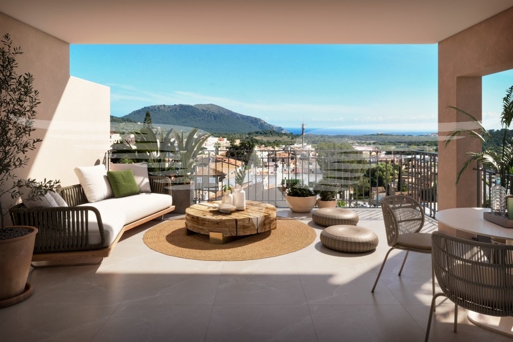 Visualised terrace