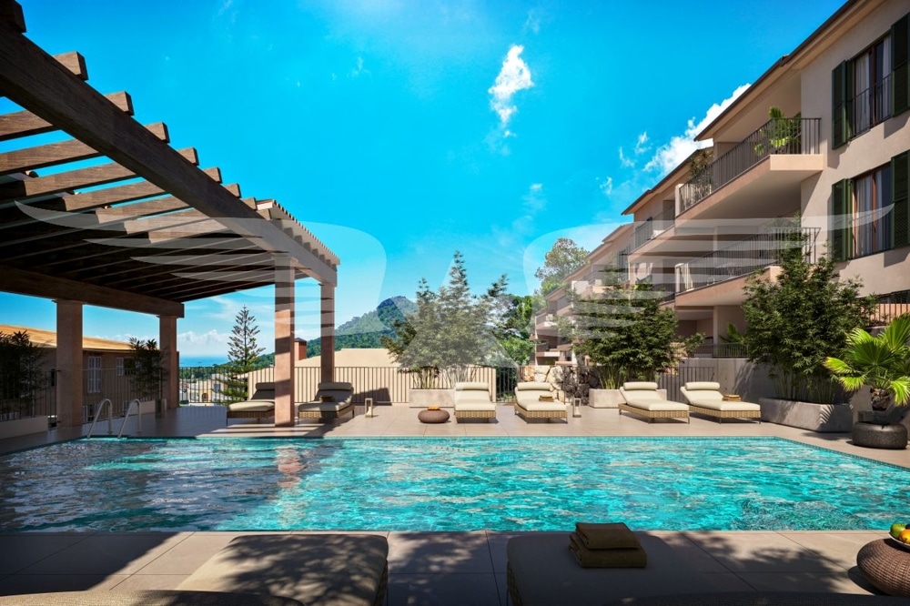 Visualised communal pool