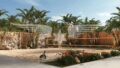 Visualised volleyball court