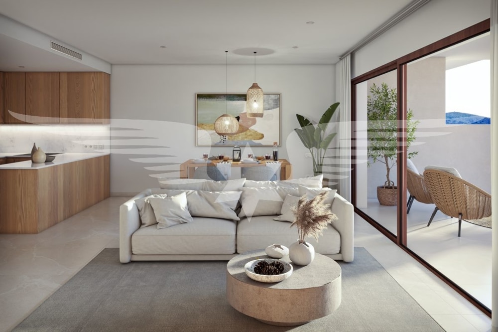 Sala de estar visualizada
