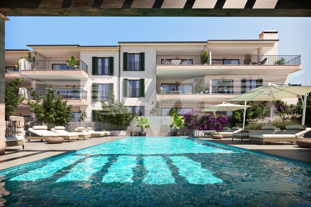 Visualised communal pool