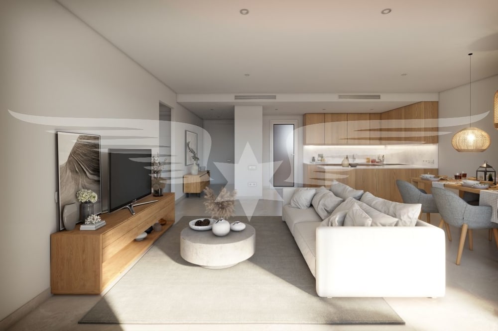 Sala de estar visualizada
