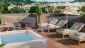Visualisierte Dachterrasse