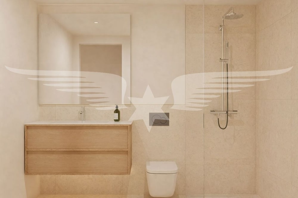 Visualisiertes Badezimmer