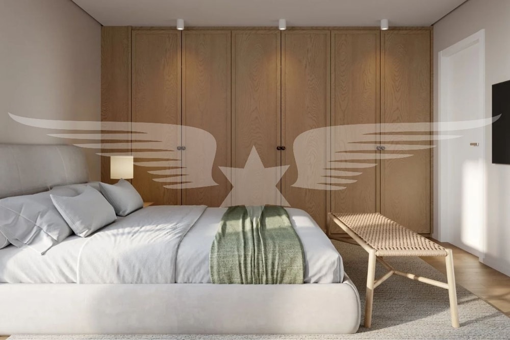 Visualised bedroom
