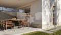 Terraza/jardín visualizados