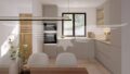 Comedor/cocina visualizada