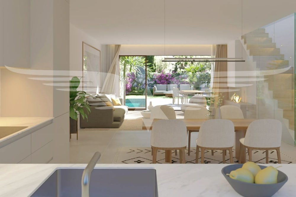 Comedor/cocina visualizada