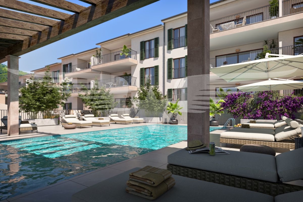 Visualised communal pool