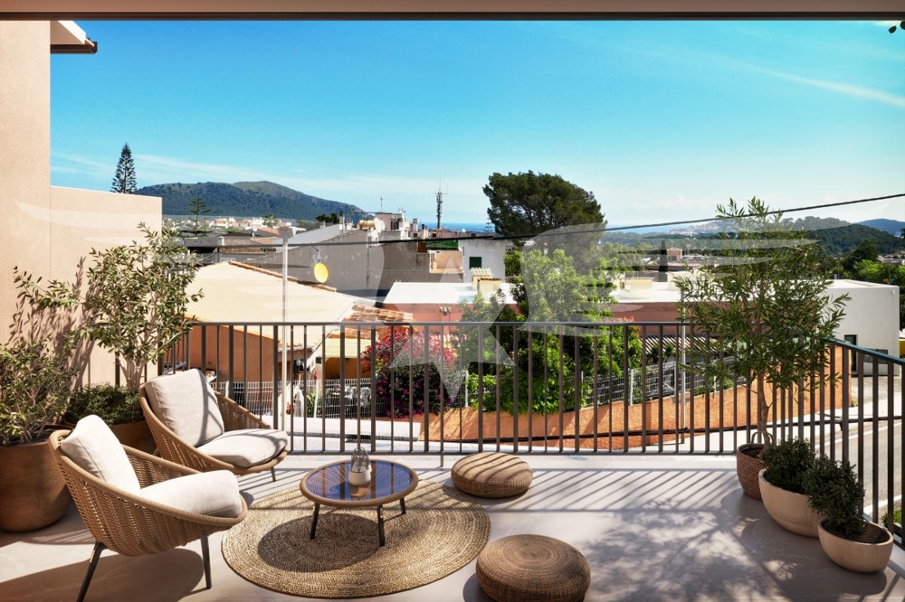Terraza visualizada
