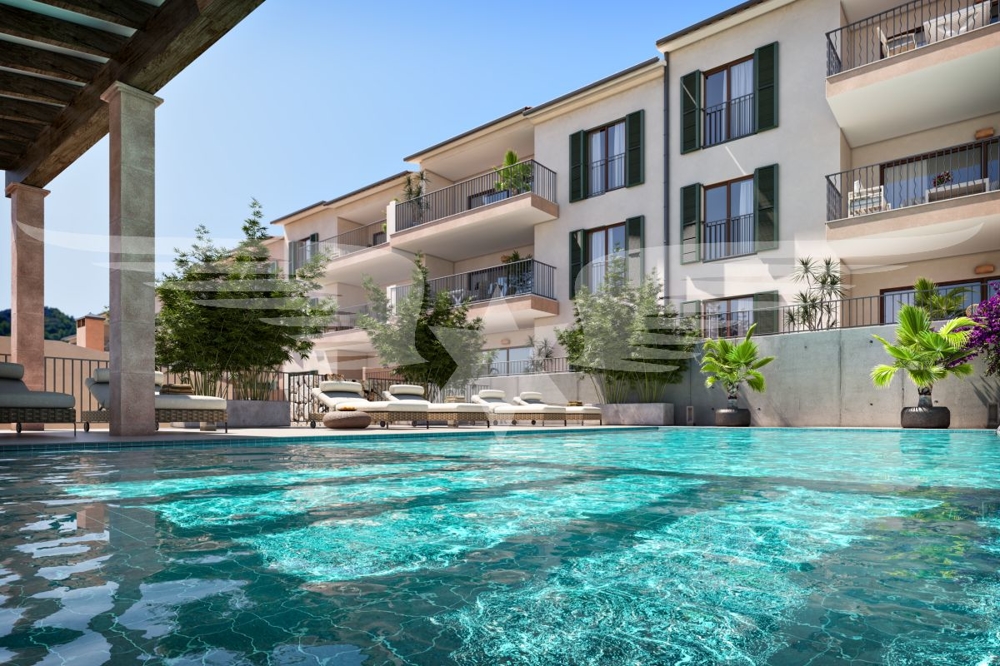 Piscina comunitaria visualizada