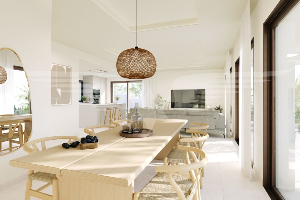 Comedor/cocina visualizados