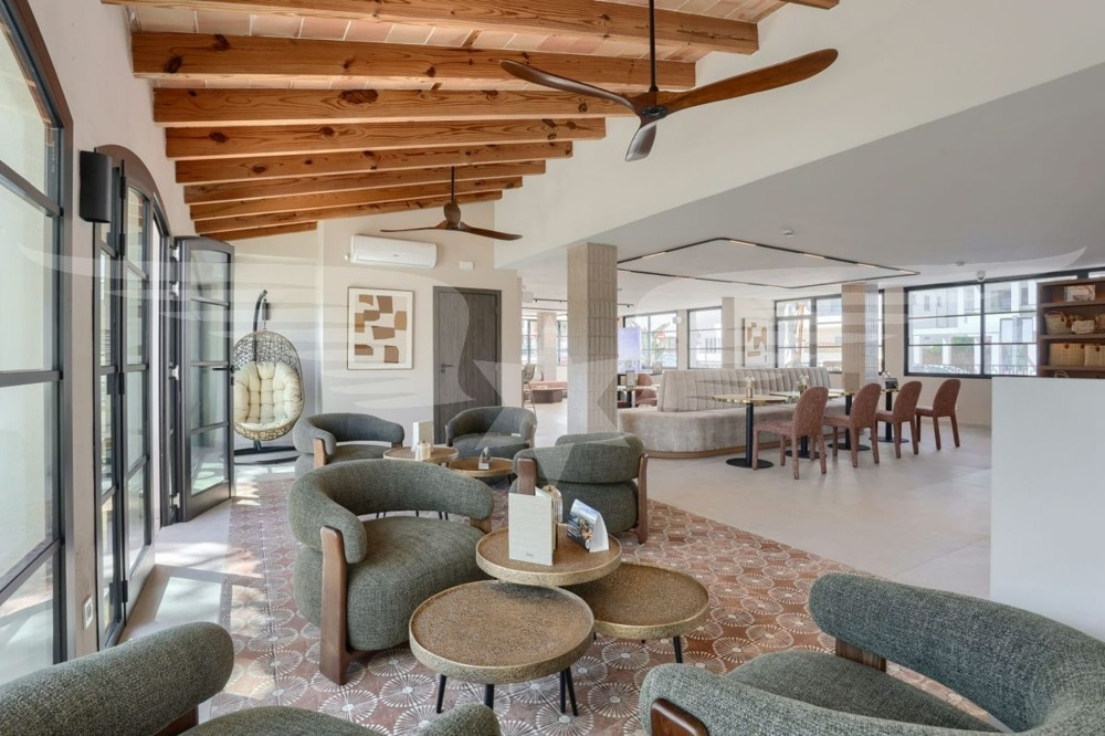 Reception area