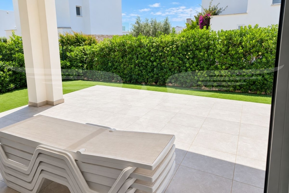 Terrasse und Garten