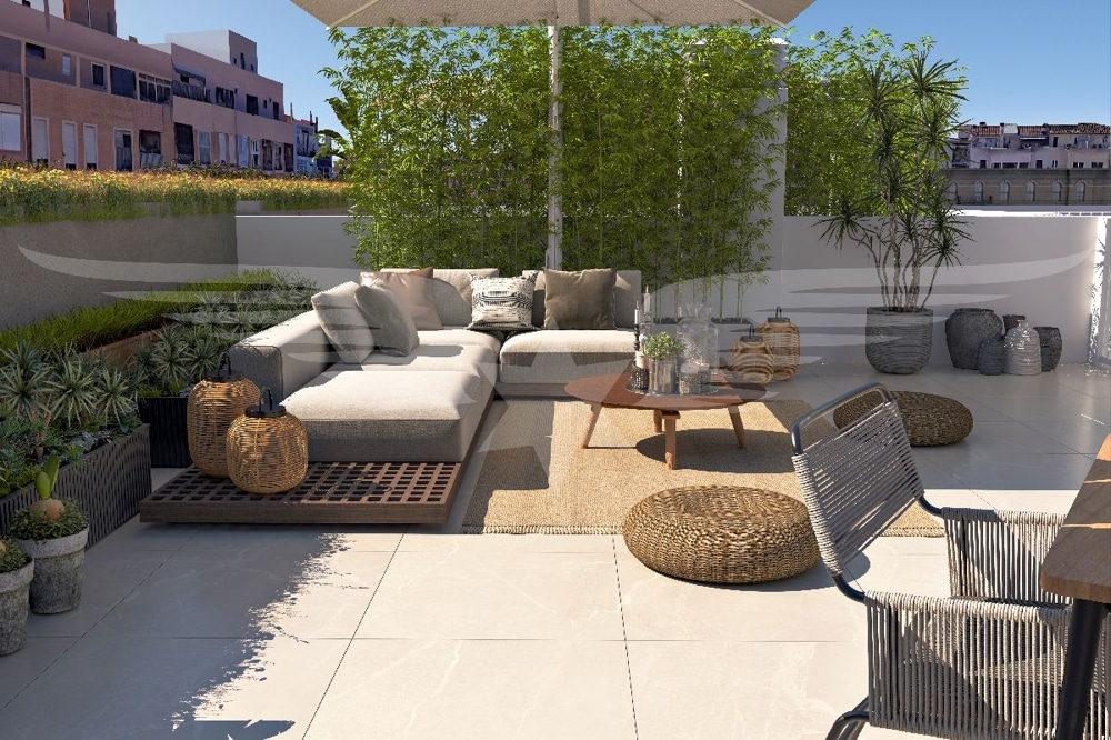 Roof terrace