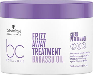 BC Bonacure Frizz Away Pakolás 500 ml