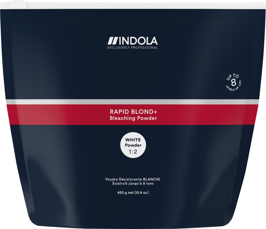 INDOLA Rapid Blond+ FEHÉR Szőkítőpor 450 g