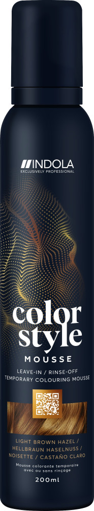 INDOLA Color Style Mousse Light Brown Hazel 200 ml