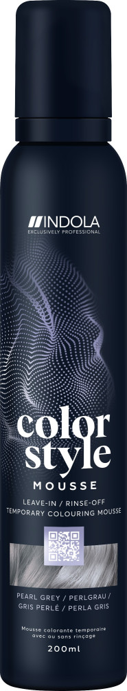 INDOLA Color Style Mousse Pearl Grey 200 ml