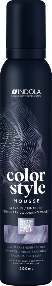 INDOLA Color Style Mousse Silver Lavender 200 ml
