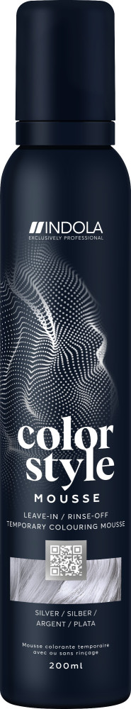 INDOLA Color Style Mousse Silver 200 ml
