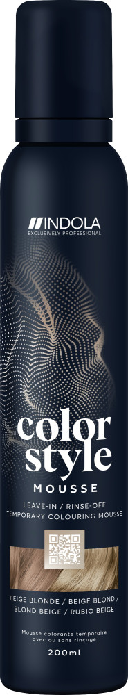 INDOLA Color Style Mousse Beige Blonde 200 ml