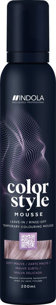 INDOLA Color Style Mousse Soft Mauve 200 ml