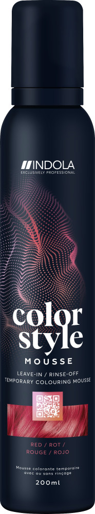 INDOLA Color Style Mousse Red 200 ml