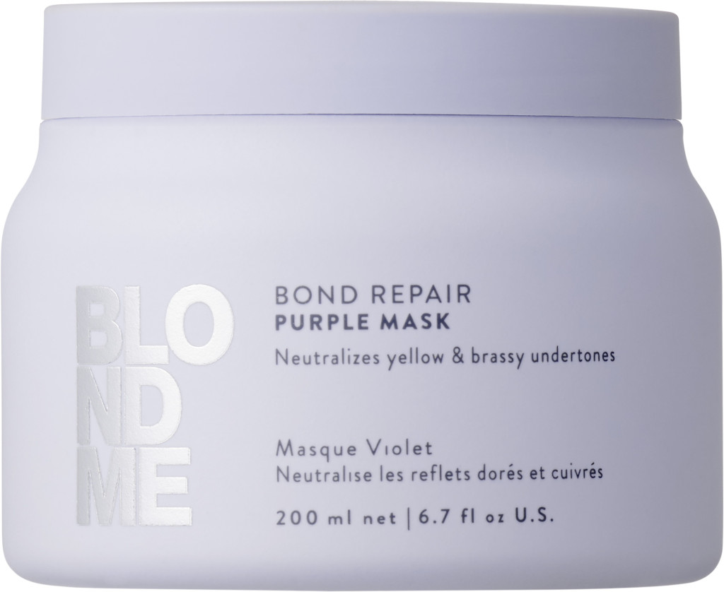 BlondMe Purple Hamvasító Hajpakolás 200 ml