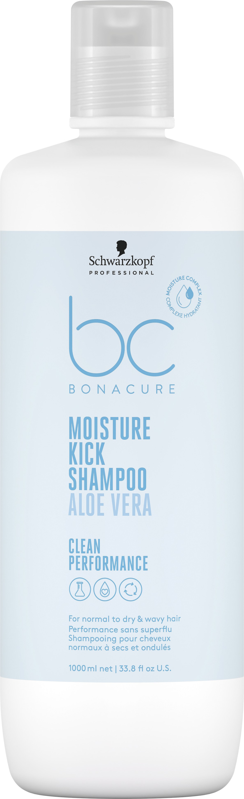 BC Bonacure Moisture Kick Sampon 1000 ml