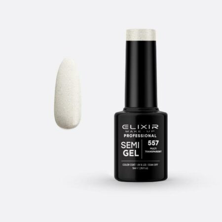 Elixir Semi Gel #557 MULTI TRANSPARENT 5 ml