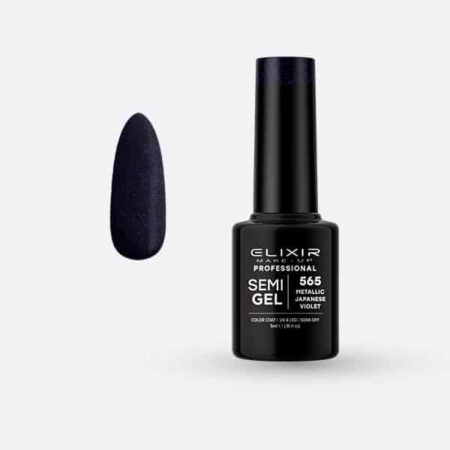 Elixir Semi Gel #565 Metallic Japanese Violet 5 ml
