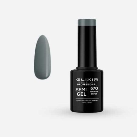 Elixir Semi Gel #570 VINTAGE SILVER 5 ml